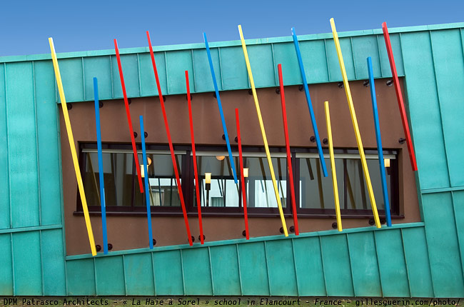 Ecole maternelle Haie à Sorel - Elancourt - architecture DPM Patrasco