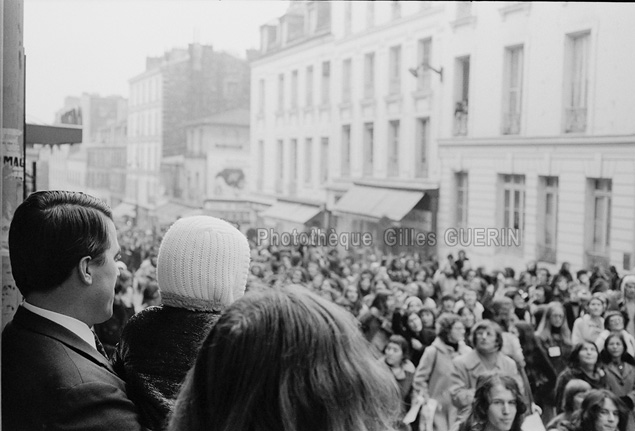 Manifestation du MLF à Paris de Belleville au Père Lachaise - 25 novembre 1972
