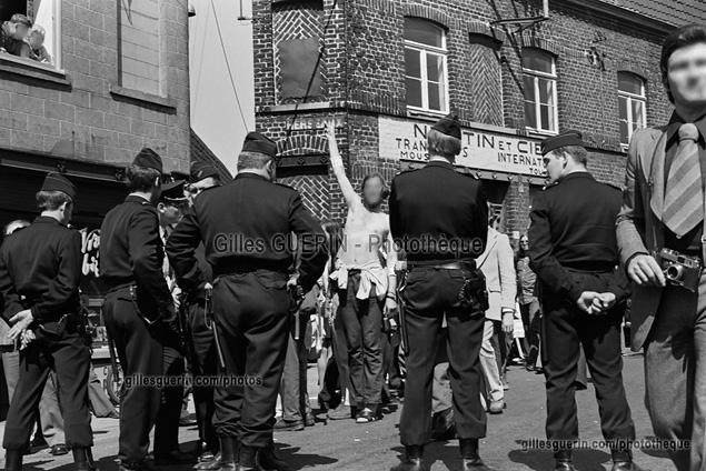 Marche anti-nucléaire Londres-Paris - mai 1973