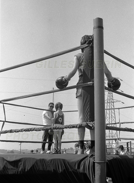 Boxe éducative - Massy - Région parisienne - Juillet 1976