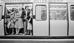 Dans le mtro parisien - 1979