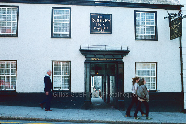 Ville de Helston - Cte sud des Cornouailles - Angleterre 1980 