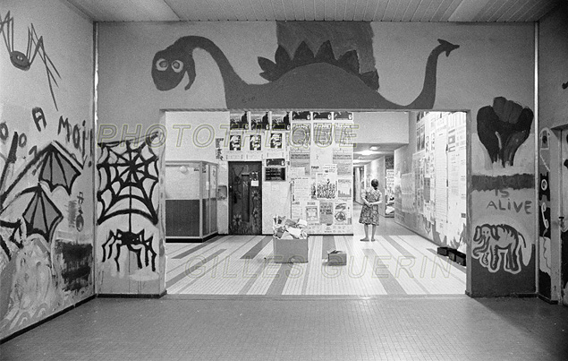 Grafitis dans l'universit de Nanterre - 1978