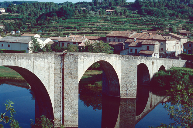 Village et pont - Cvennes 1995