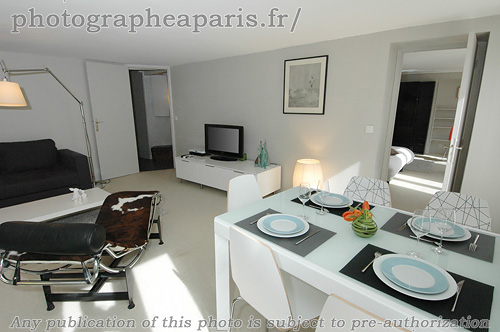  Vue plongeante sur le salon 