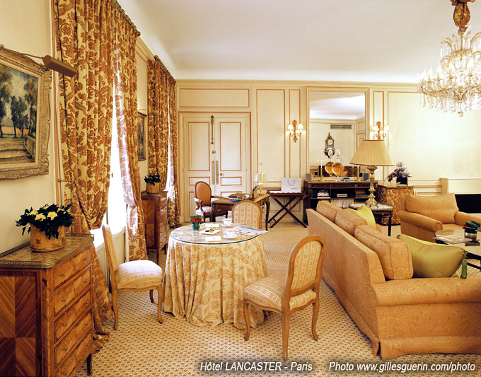 H�tel Lancaster - Suite - S�jour