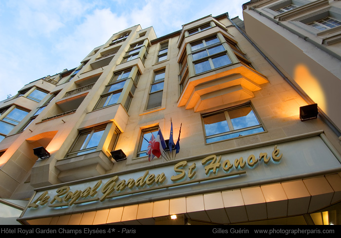 H�tel ROYAL GARDEN - fa�ade