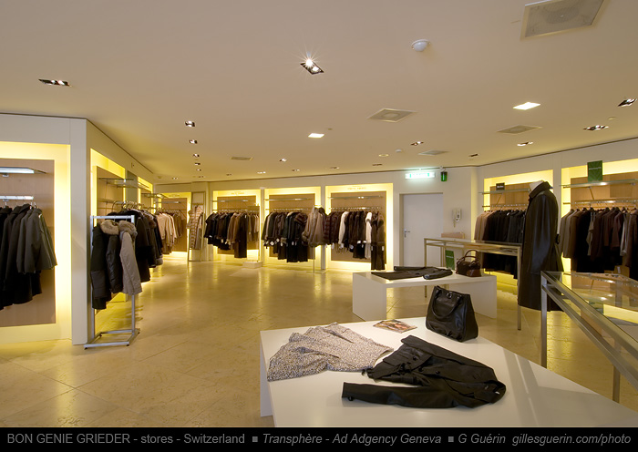 Magasin Bong�nie Grieder de Gen�ve - Rayon Femme
