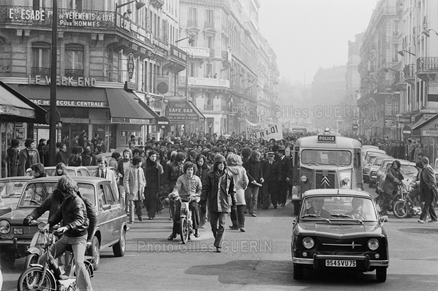 20 mars 1973 - Mobilisation lycéenne à Paris et contre la loi Debré...