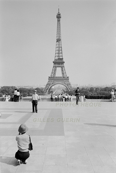 Vacances d'été à Paris - août 1975